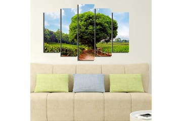 Canvasmålning Dekorativ 5 Delar - Flerfärgad - Inredning - Tavlor & posters - Canvastavla