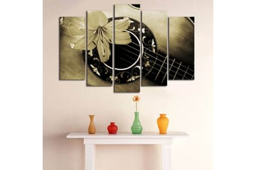 Canvasmålning Dekorativ 5 Delar - Flerfärgad - Inredning - Tavlor & posters - Canvastavla