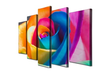 Canvasmålning Dekorativ 5 Delar - Flerfärgad - Inredning - Tavlor & posters - Canvastavla