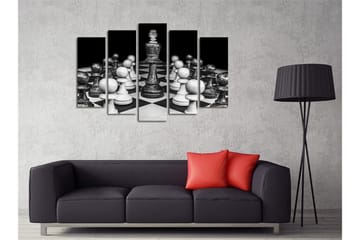 Canvasmålning Dekorativ 5 Delar - Flerfärgad - Inredning - Tavlor & posters - Canvastavla