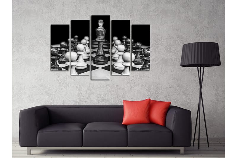 Canvasmålning Dekorativ 5 Delar - Flerfärgad - Inredning - Tavlor & posters - Canvastavla