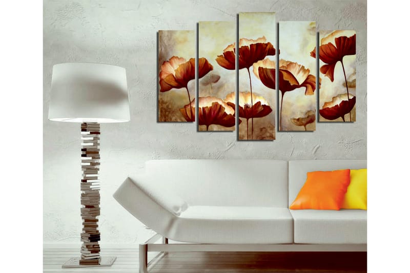 Canvasmålning Dekorativ 5 Delar - Flerfärgad - Inredning - Tavlor & posters - Canvastavla