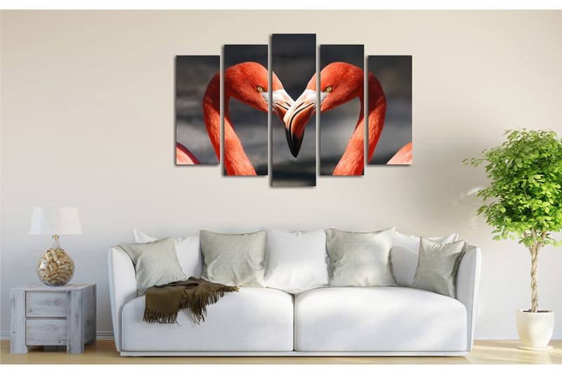 Canvasmålning Dekorativ 5 Delar - Flerfärgad - Inredning - Tavlor & posters - Canvastavla