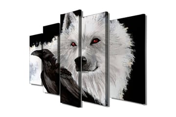 Canvasmålning Dekorativ 5 Delar - Flerfärgad - Inredning - Tavlor & posters - Canvastavla