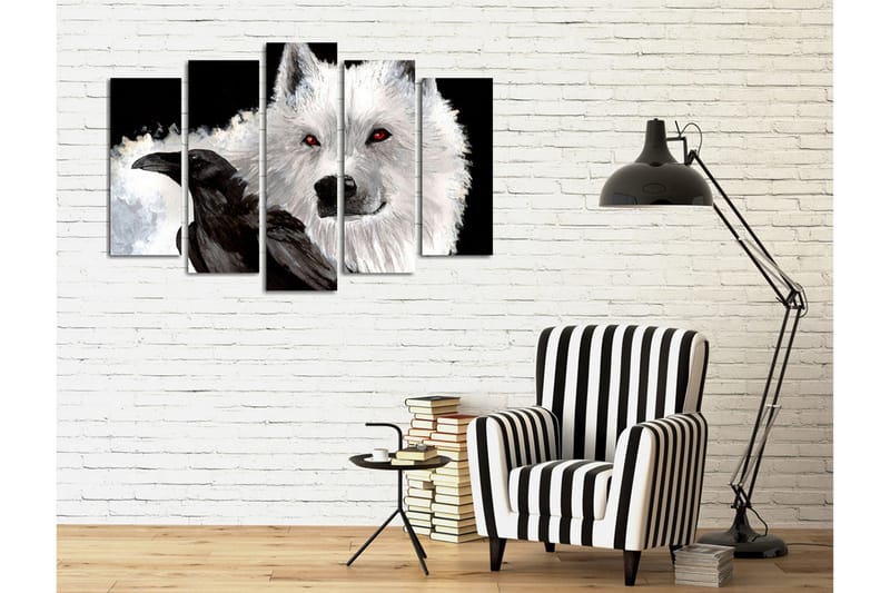 Canvasmålning Dekorativ 5 Delar - Flerfärgad - Inredning - Tavlor & posters - Canvastavla