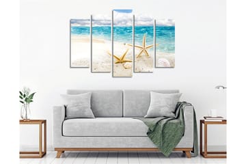 Canvasmålning Dekorativ 5 Delar - Flerfärgad - Inredning - Tavlor & posters - Canvastavla