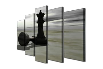 Canvasmålning Dekorativ 5 Delar - Flerfärgad - Inredning - Tavlor & posters - Canvastavla
