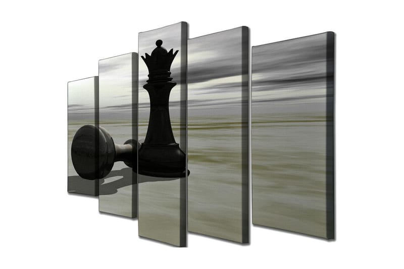 Canvasmålning Dekorativ 5 Delar - Flerfärgad - Inredning - Tavlor & posters - Canvastavla