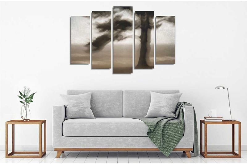 Canvasmålning Dekorativ 5 Delar - Flerfärgad - Inredning - Tavlor & posters - Canvastavla