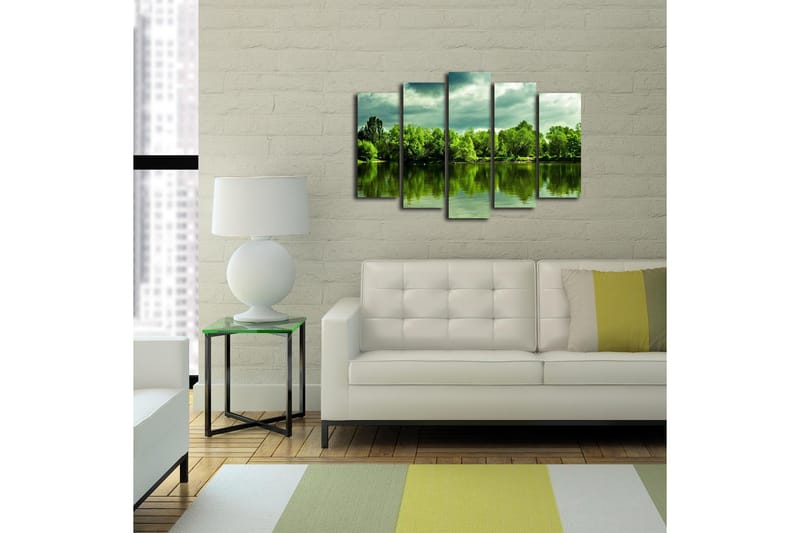 Canvasmålning Dekorativ 5 Delar - Flerfärgad - Inredning - Tavlor & posters - Canvastavla