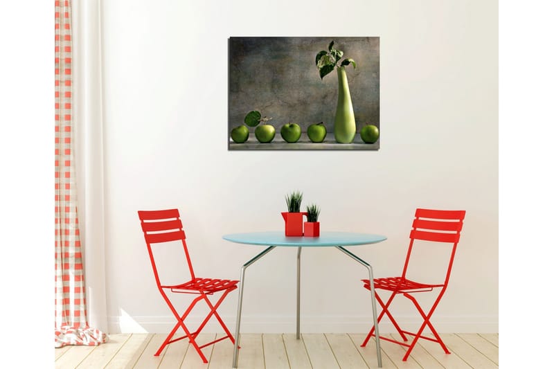 Canvasmålning Dekorativ - Flerfärgad - Inredning - Tavlor & posters - Canvastavla