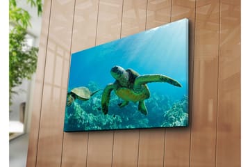 Canvasmålning Dekorativ - Flerfärgad - Inredning - Tavlor & posters - Canvastavla