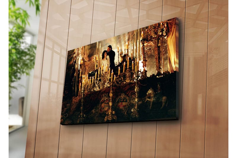 Canvasmålning Dekorativ - Flerfärgad - Inredning - Tavlor & posters - Canvastavla