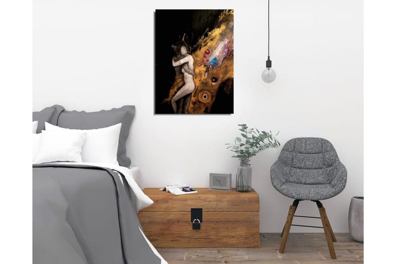 Canvasmålning Dekorativ - Flerfärgad - Inredning - Tavlor & posters - Canvastavla