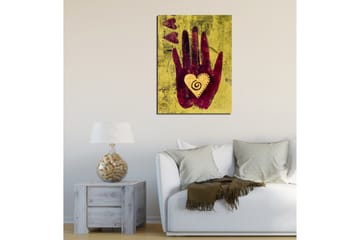 Canvasmålning Dekorativ - Flerfärgad - Inredning - Tavlor & posters - Canvastavla