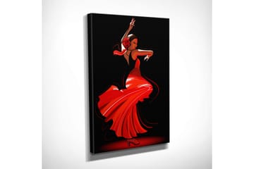 Canvasmålning Dekorativ - Flerfärgad - Inredning - Tavlor & posters - Canvastavla