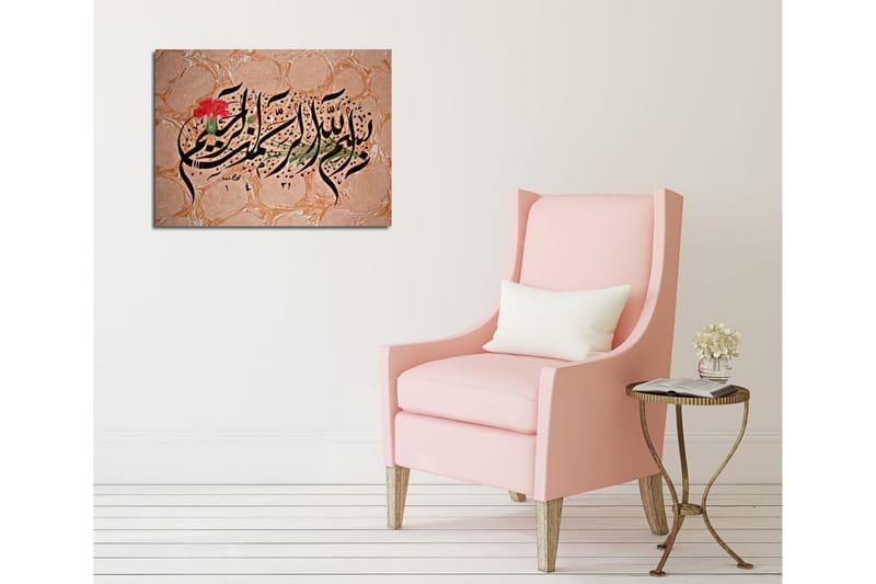 Canvasmålning Dekorativ - Flerfärgad - Inredning - Tavlor & posters - Canvastavla