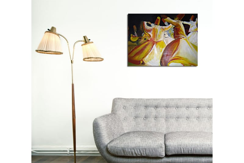 Canvasmålning Dekorativ - Flerfärgad - Inredning - Tavlor & posters - Canvastavla