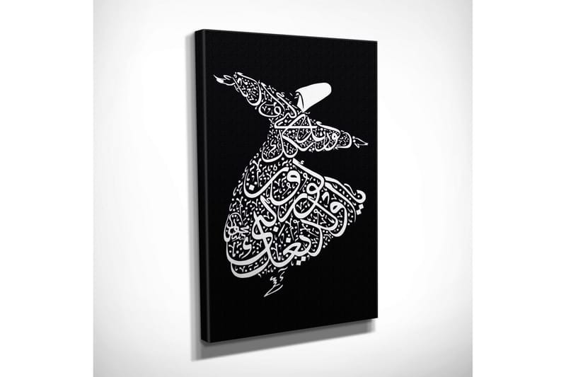 Canvasmålning Dekorativ - Flerfärgad - Inredning - Tavlor & posters - Canvastavla