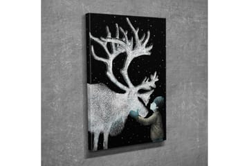 Canvasmålning Dekorativ - Flerfärgad - Inredning - Tavlor & posters - Canvastavla