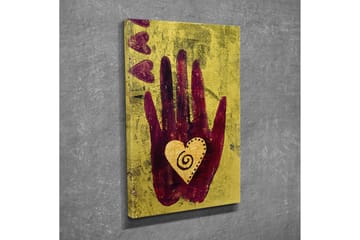 Canvasmålning Dekorativ - Flerfärgad - Inredning - Tavlor & posters - Canvastavla