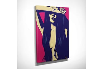 Canvasmålning Dekorativ - Flerfärgad - Inredning - Tavlor & posters - Canvastavla