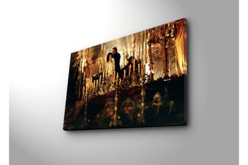 Canvasmålning Dekorativ - Flerfärgad - Inredning - Tavlor & posters - Canvastavla