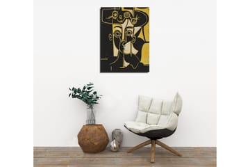 Canvasmålning Dekorativ - Flerfärgad - Inredning - Tavlor & posters - Canvastavla