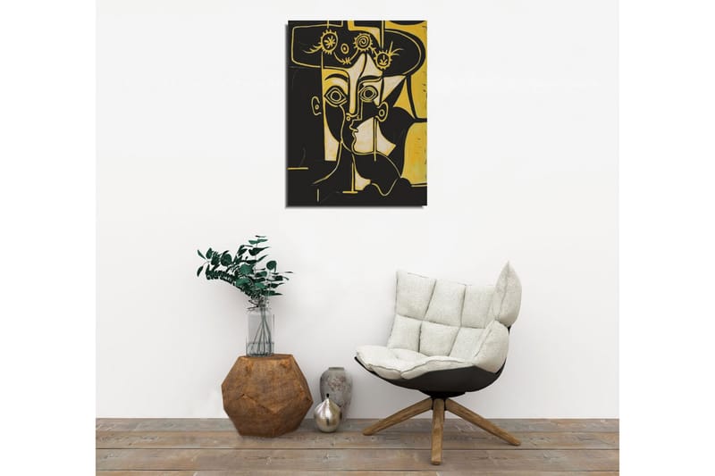 Canvasmålning Dekorativ - Flerfärgad - Inredning - Tavlor & posters - Canvastavla