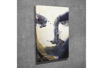 Canvasmålning Dekorativ - Flerfärgad - Inredning - Tavlor & posters - Canvastavla