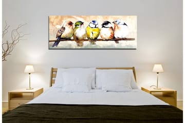 Canvasmålning Dekorativ - Flerfärgad - Inredning - Tavlor & posters - Canvastavla