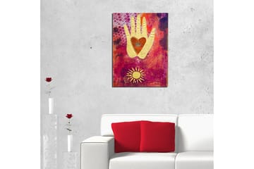 Canvasmålning Dekorativ - Flerfärgad - Inredning - Tavlor & posters - Canvastavla