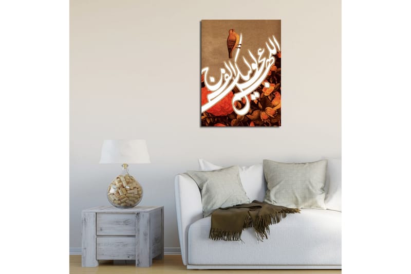 Canvasmålning Dekorativ - Flerfärgad - Inredning - Tavlor & posters - Canvastavla