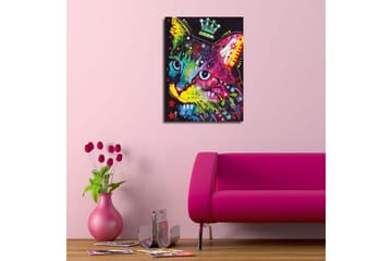 Canvasmålning Dekorativ - Flerfärgad - Inredning - Tavlor & posters - Canvastavla