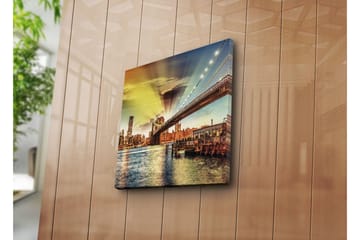 Canvasmålning Dekorativ - Flerfärgad - Inredning - Tavlor & posters - Canvastavla