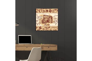 Canvasmålning Dekorativ - Flerfärgad - Inredning - Tavlor & posters - Canvastavla