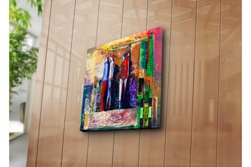 Canvasmålning Dekorativ - Flerfärgad - Inredning - Tavlor & posters - Canvastavla