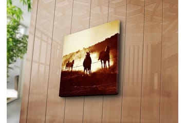 Canvasmålning Dekorativ - Flerfärgad - Inredning - Tavlor & posters - Canvastavla