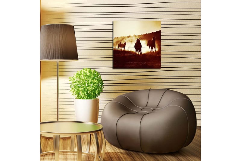 Canvasmålning Dekorativ - Flerfärgad - Inredning - Tavlor & posters - Canvastavla