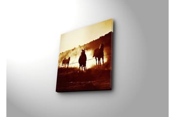 Canvasmålning Dekorativ - Flerfärgad - Inredning - Tavlor & posters - Canvastavla