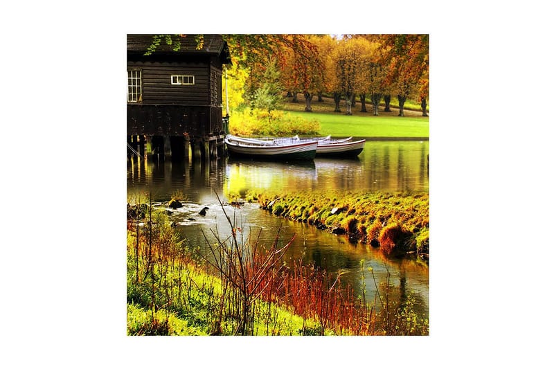 Canvasmålning Dekorativ - Flerfärgad - Inredning - Tavlor & posters - Canvastavla