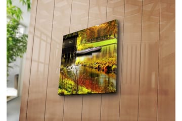 Canvasmålning Dekorativ - Flerfärgad - Inredning - Tavlor & posters - Canvastavla
