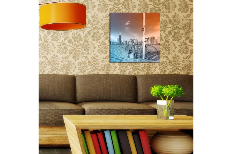 Canvasmålning Dekorativ - Flerfärgad - Inredning - Tavlor & posters - Canvastavla