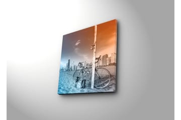 Canvasmålning Dekorativ - Flerfärgad - Inredning - Tavlor & posters - Canvastavla