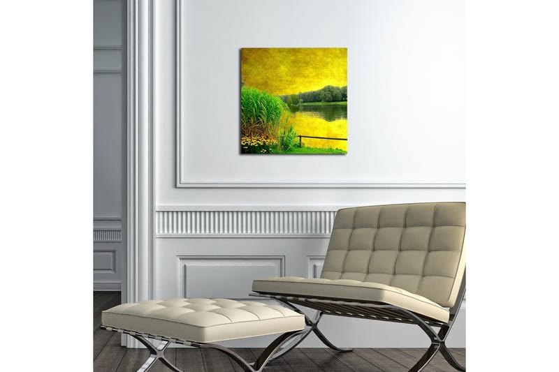 Canvasmålning Dekorativ - Flerfärgad - Inredning - Tavlor & posters - Canvastavla