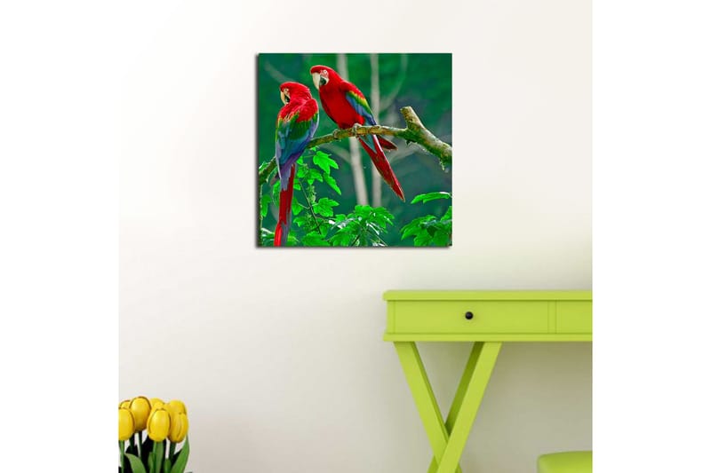 Canvasmålning Dekorativ - Flerfärgad - Inredning - Tavlor & posters - Canvastavla