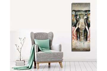 Canvasmålning Dekorativ - Flerfärgad - Inredning - Tavlor & posters - Canvastavla