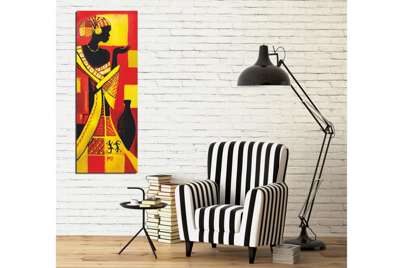 Canvasmålning Dekorativ - Flerfärgad - Inredning - Tavlor & posters - Canvastavla