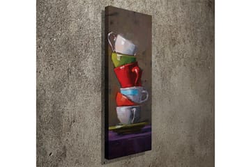 Canvasmålning Dekorativ - Flerfärgad - Inredning - Tavlor & posters - Canvastavla