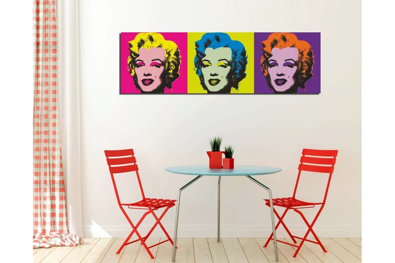 Canvasmålning Dekorativ - Flerfärgad - Inredning - Tavlor & posters - Canvastavla